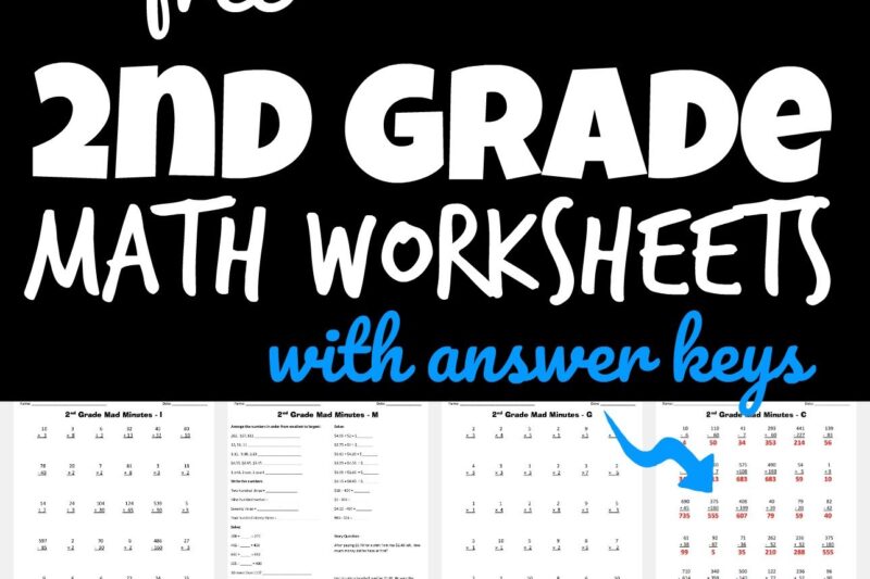 Free Printable Worksheets For Second Graders