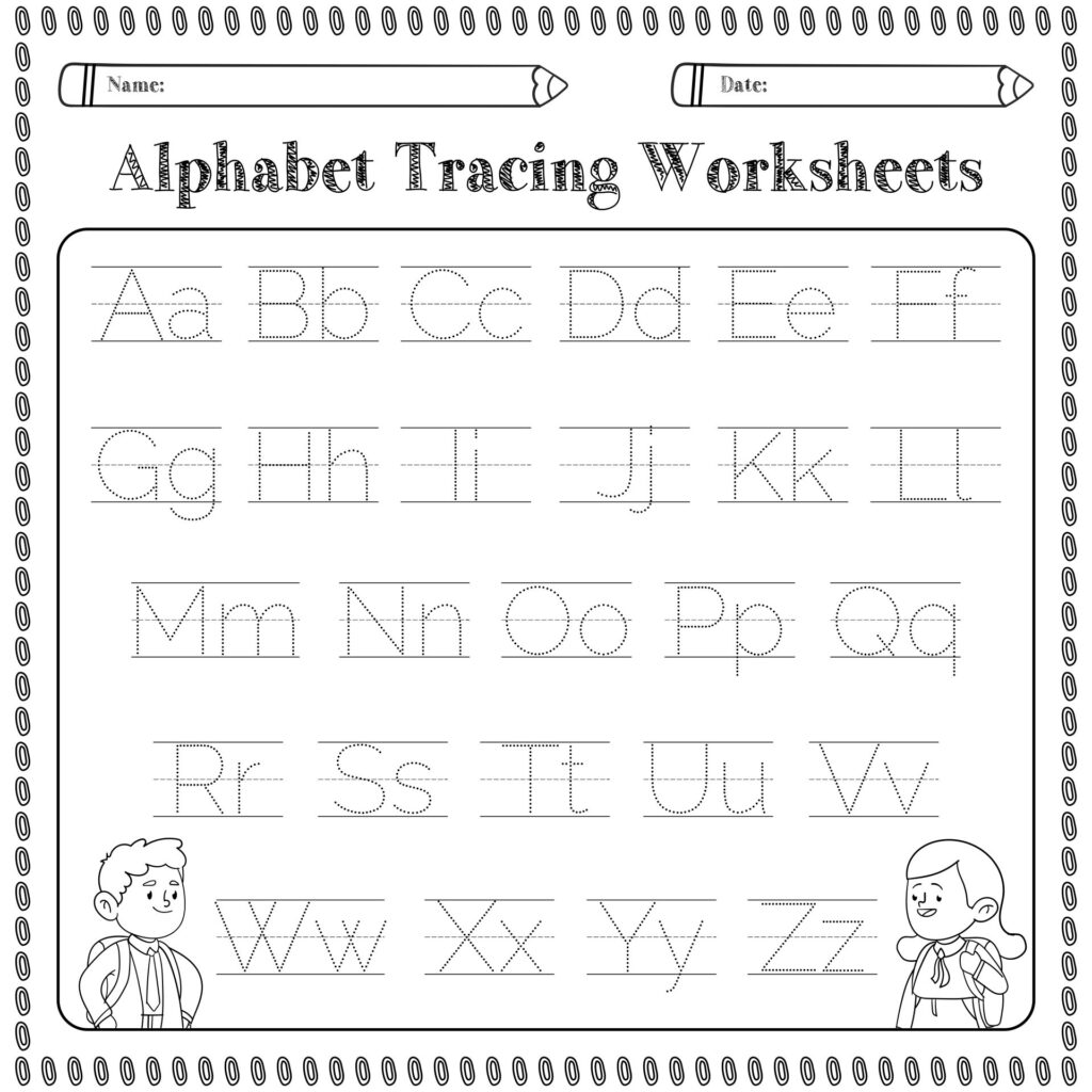 Free Printable Worksheets Of Alphabet - Preschool Coloring Printables ...
