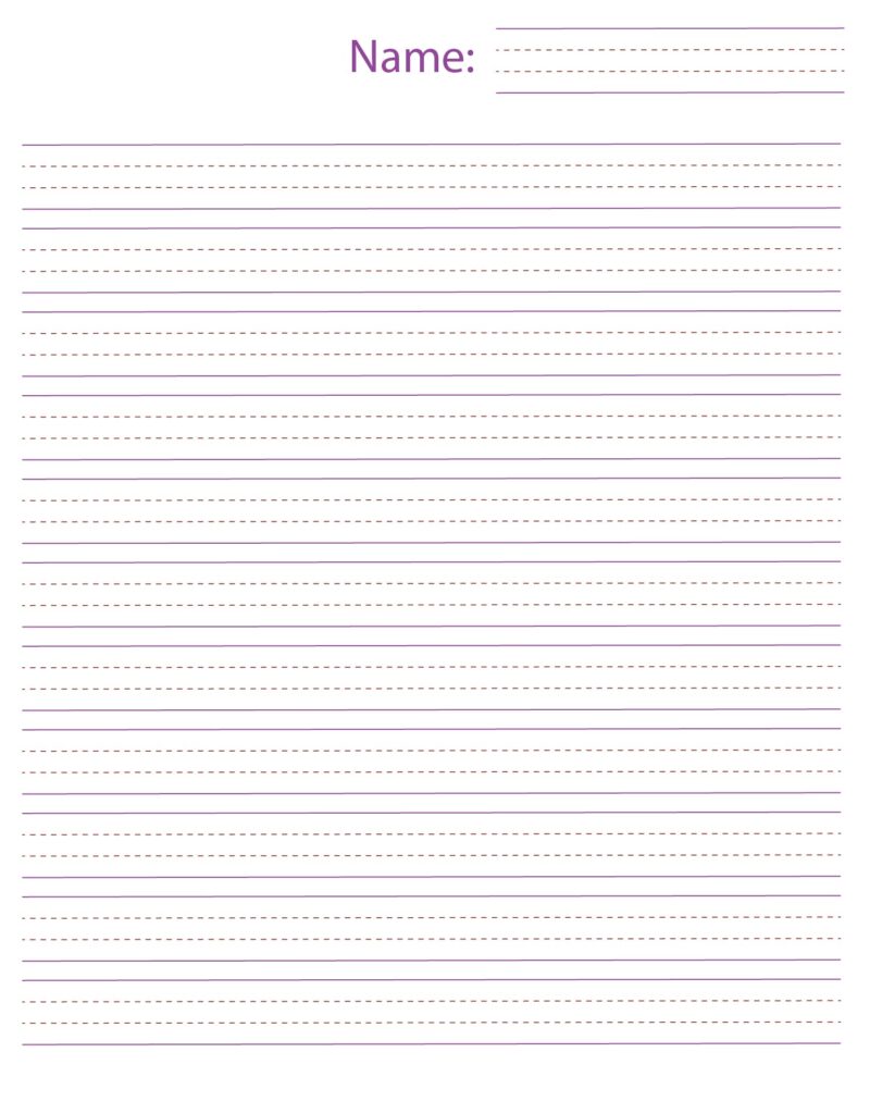 Free Printable Writing Paper For First Grade at webkaitlynblog Blog