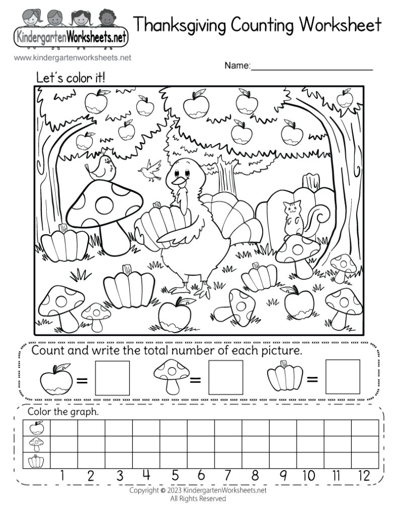 Free Printables For Thanksgiving Worksheets - Thanksgiving Worksheets Free Printables | FREE Printable