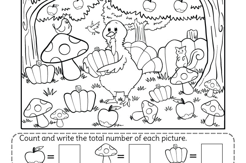 Free Printables For Thanksgiving Worksheets
