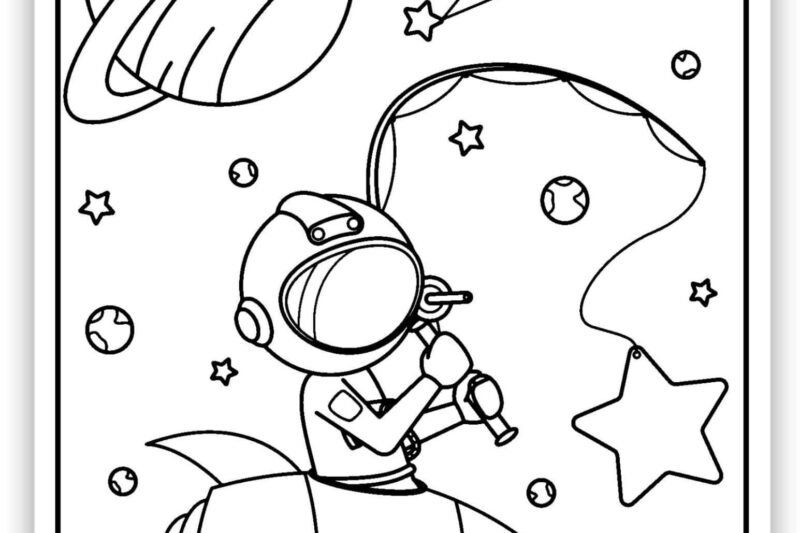 Free Space Printables Coloring Pages