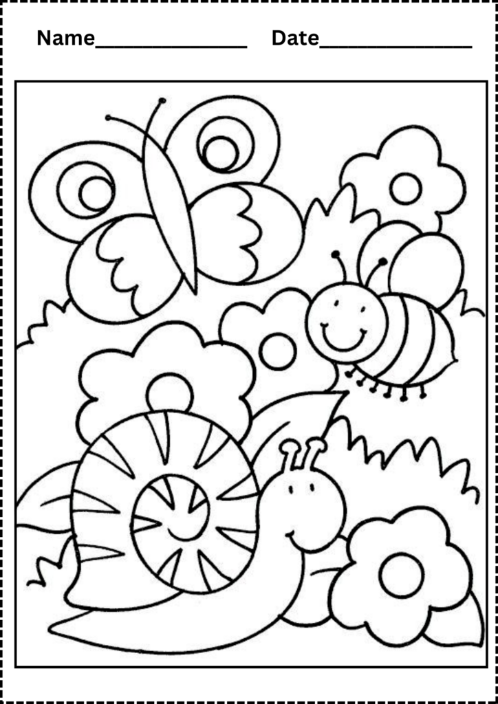 Free Spring Coloring Pages Preschool: A Guide to Exploring Creativity … Free Spring Coloring Pages Preschool: A Guide to Exploring Creativity ...