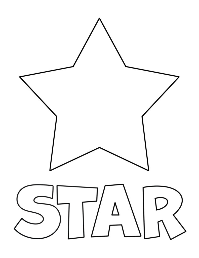 Free Star Coloring Pages for Kids! ⋆ The Hollydog Blog Free Star Coloring Pages for Kids! ⋆ The Hollydog Blog