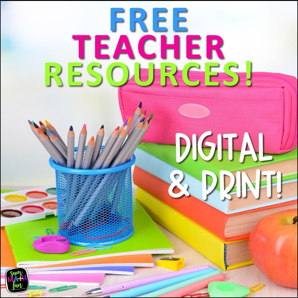 Free Stuff For Teachers Classrooms – Do You Want Free Teacher Resources? – Sum Math Fun Free Stuff For Teachers Classrooms - Do You Want Free Teacher Resources? - Sum Math Fun