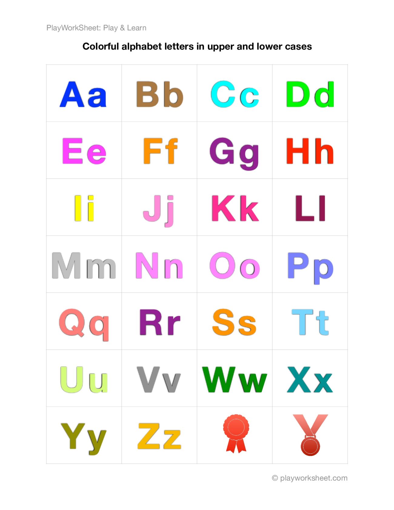 Free Upper And Lower Case Alphabet Letters Printable - Alphabet Letters Upper And Lowercase Free Printable