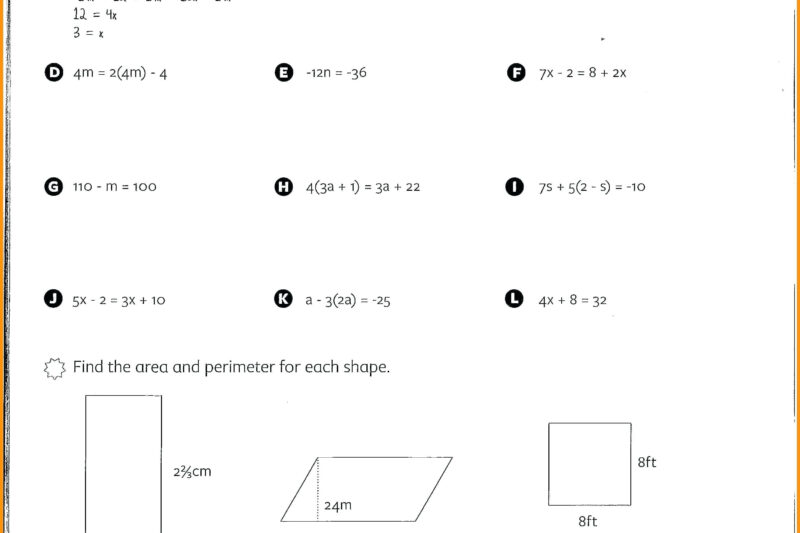 Free Worksheets For 8th Graders