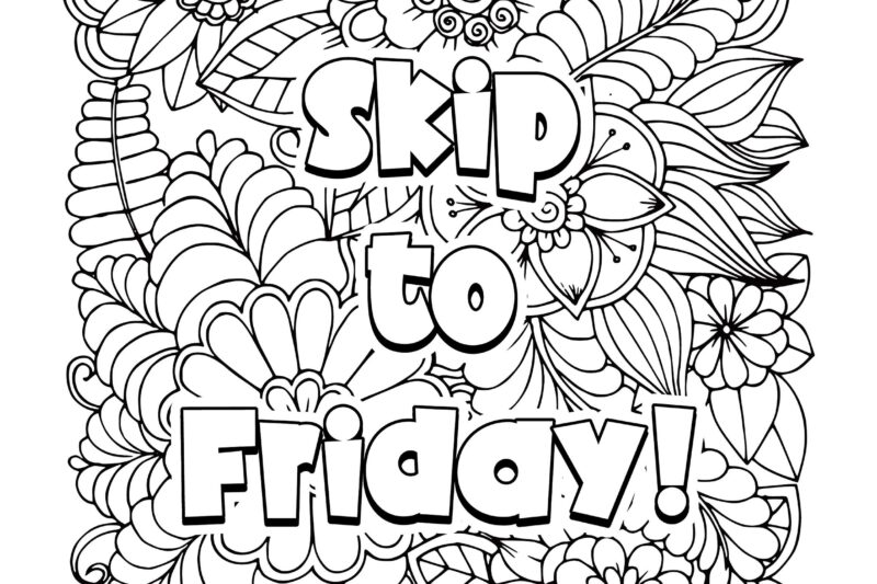 Fun Adult Coloring Pages Free Printable