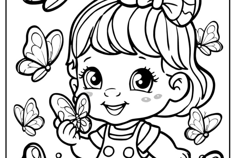 Girl Coloring Pages To Print
