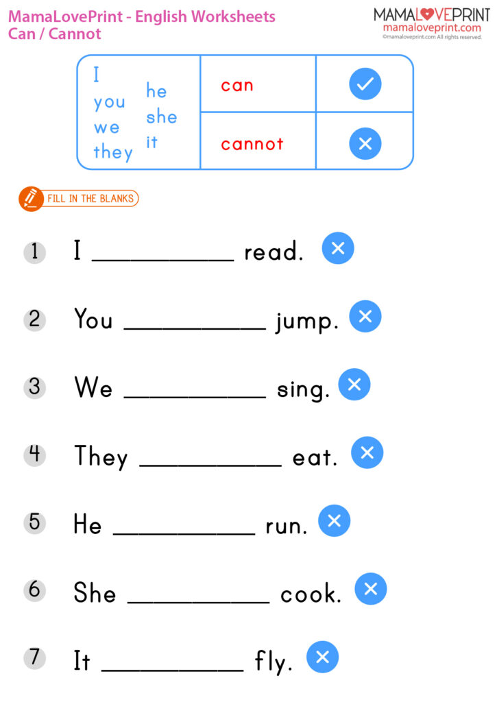 Grade 1 English - Worksheet Digital - Worksheets Library