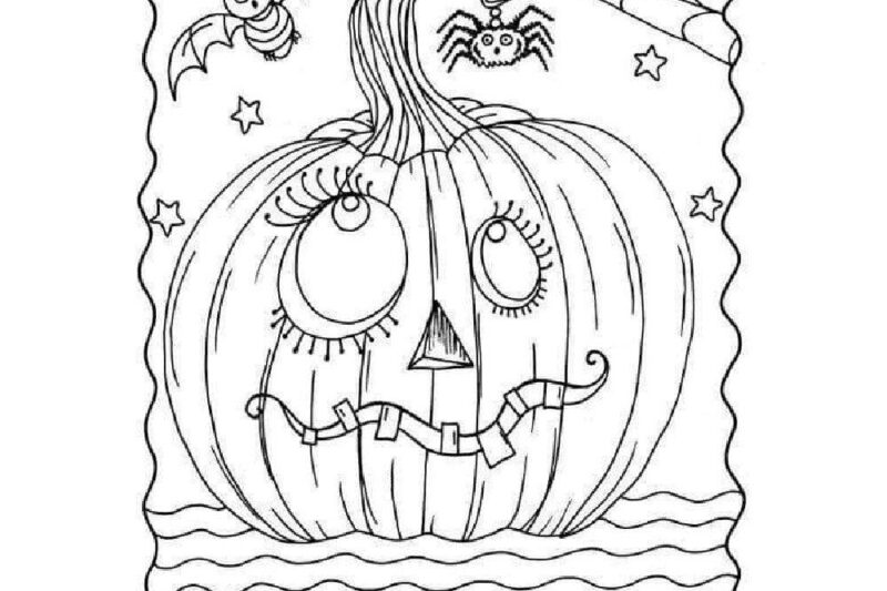 Halloween Coloring Pictures Free Printable