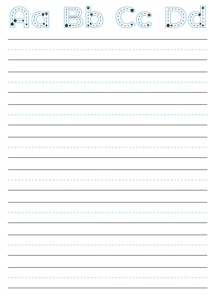 Handwriting Lines For Kindergarten Handwriting Practice For Kids Draw Handwriting Lines For Kindergarten Handwriting Practice For Kids Draw
