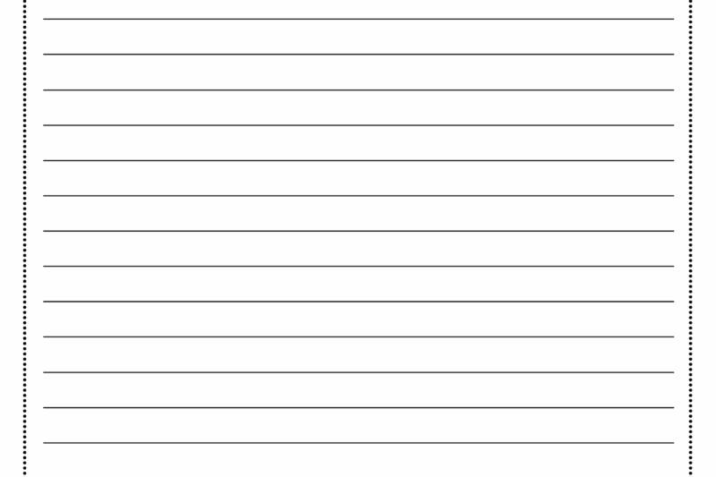 Handwritten Letter Format On Lined Paper