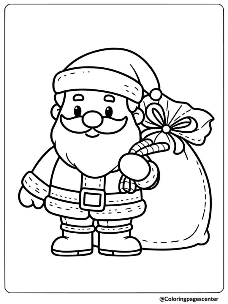 Holiday Coloring Pages | Free Printable PDFs