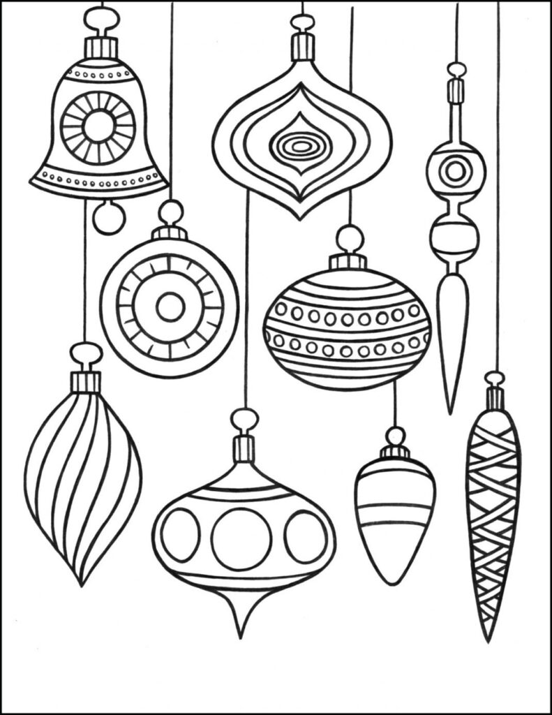 How To Color Christmas Ornaments at Abby Choi blog