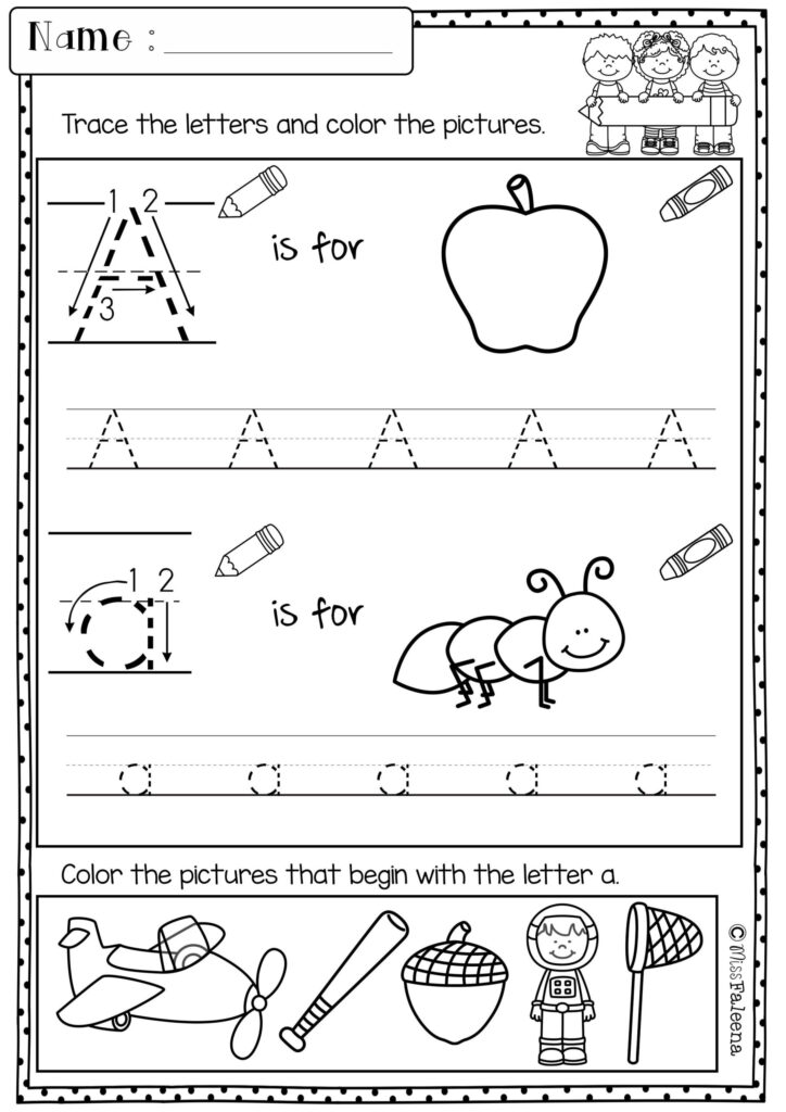 Kindergarden Letter Worksheets Kindergarden Letter Worksheets