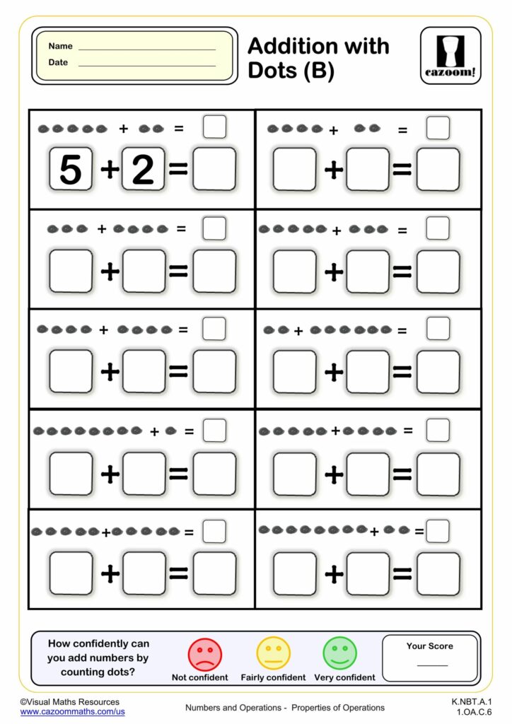Kindergarten Addition Worksheets With Pictures - Engaging kindergarten addition worksheets with visual aids for young learner