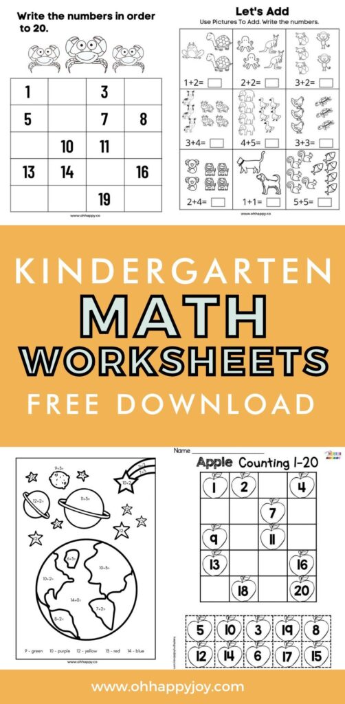 Kindergarten math review worksheets – Artofit Kindergarten math review worksheets – Artofit
