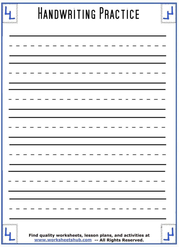 Kindergarten Printable Writing Worksheets – Printable Board Games Kindergarten Printable Writing Worksheets - Printable Board Games