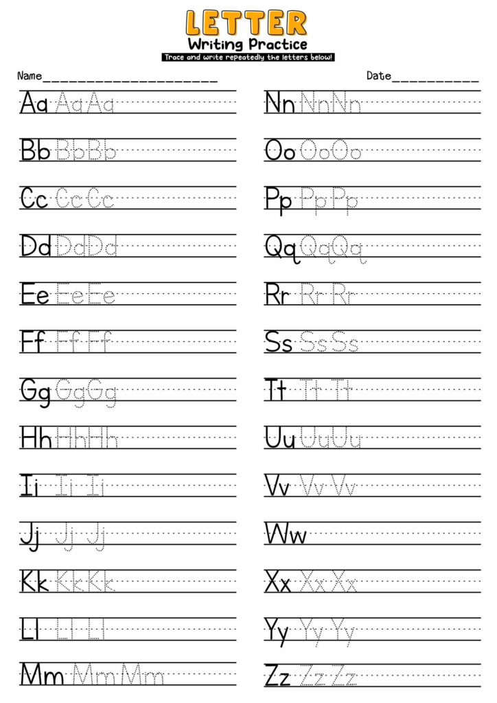 Kindergarten Writing Letters Worksheets | Writing worksheets, Alphabet … Kindergarten Writing Letters Worksheets | Writing worksheets, Alphabet ...