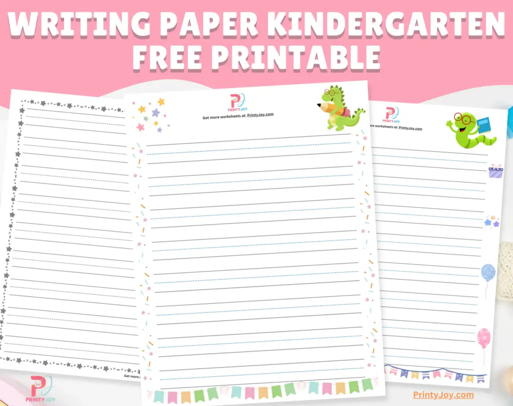 Kindergarten Writing Paper Free Printable Kindergarten Writing Paper Free Printable