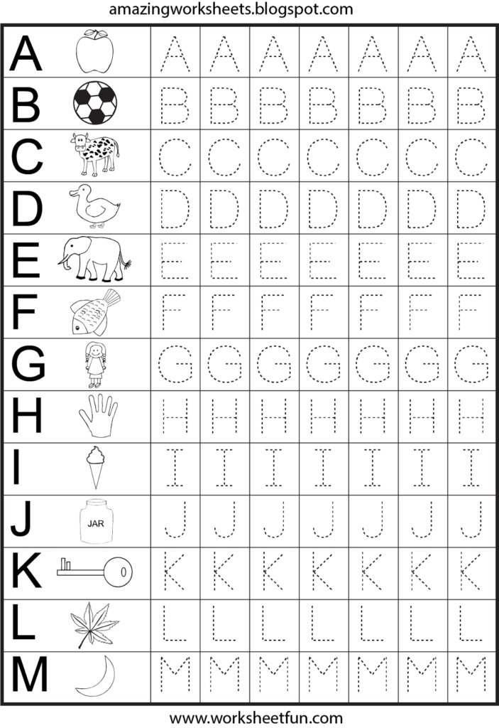 Learning To Write Letters Worksheets - alphabet tracing | Tracing worksheets preschool, Alphabet worksheets ...