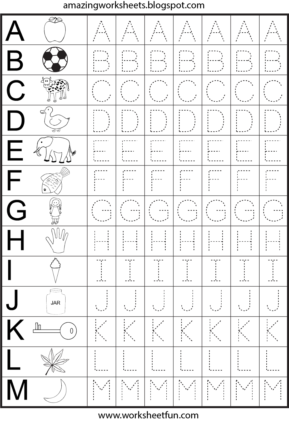 Learning To Write Letters Worksheets - alphabet tracing | Tracing worksheets preschool, Alphabet worksheets ...