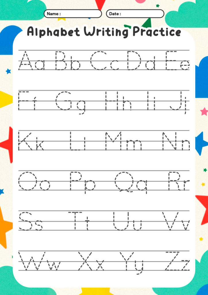 Letter Tracing Printable Worksheets at Maddison Loch blog