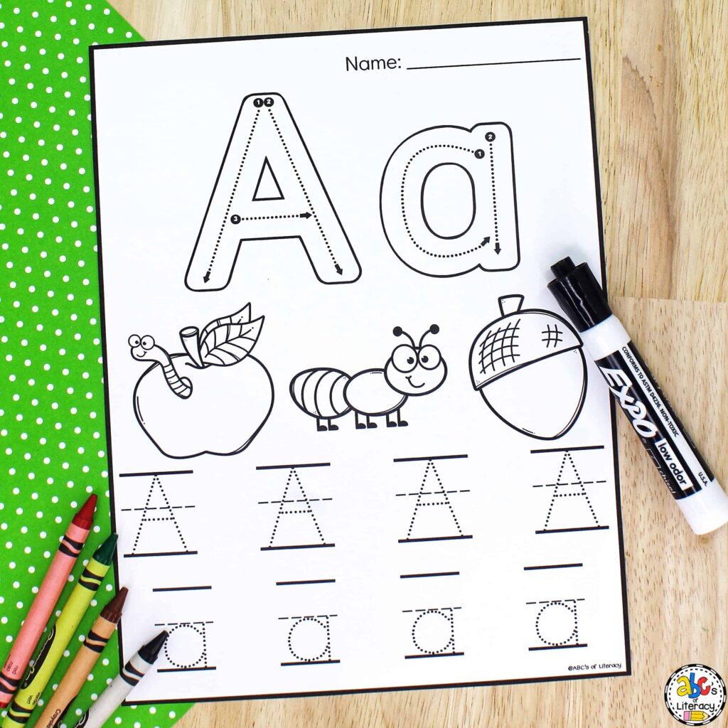 Letter Tracing Worksheets: Free Printable Preschool Worksheets ...
