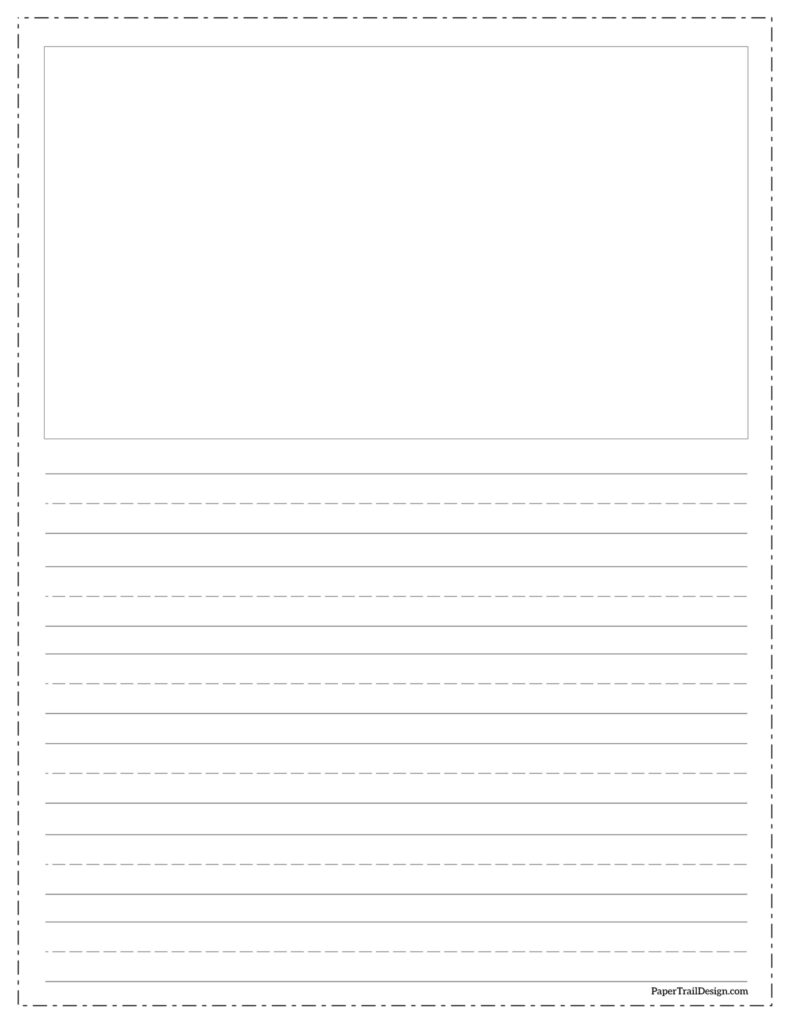 Lined Paper Printable Kindergarten Lined Paper Printable Kindergarten