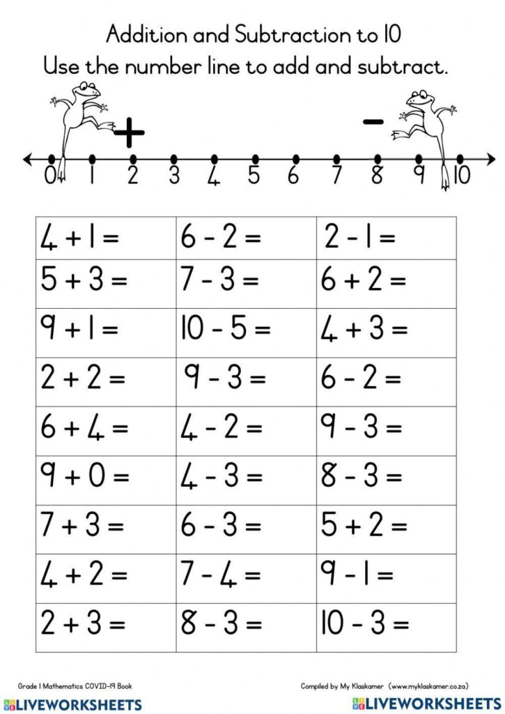 Magic Math Worksheets - 4 to 5 years - Worksheets Library