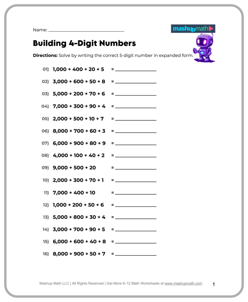 Math Pages For 5th Graders - Fifth Grade Math Worksheets 5th Grade Math Worksheets | Education.com