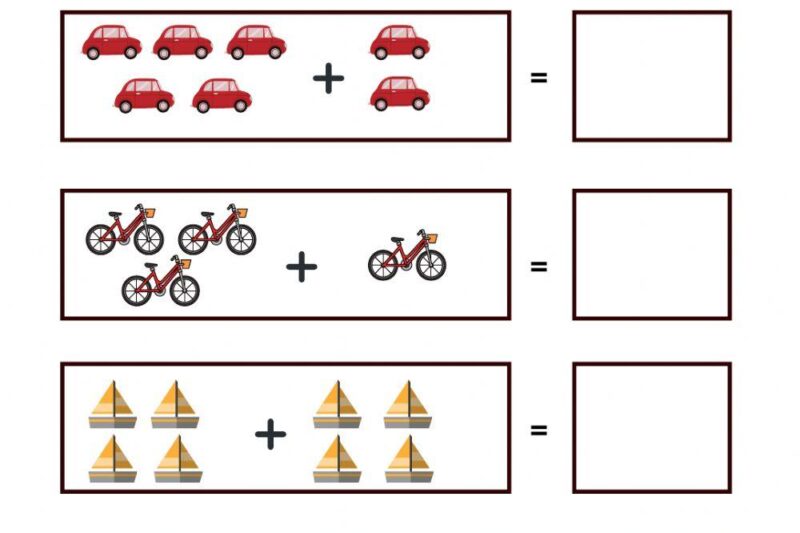 Math Problems For 5 Year Olds