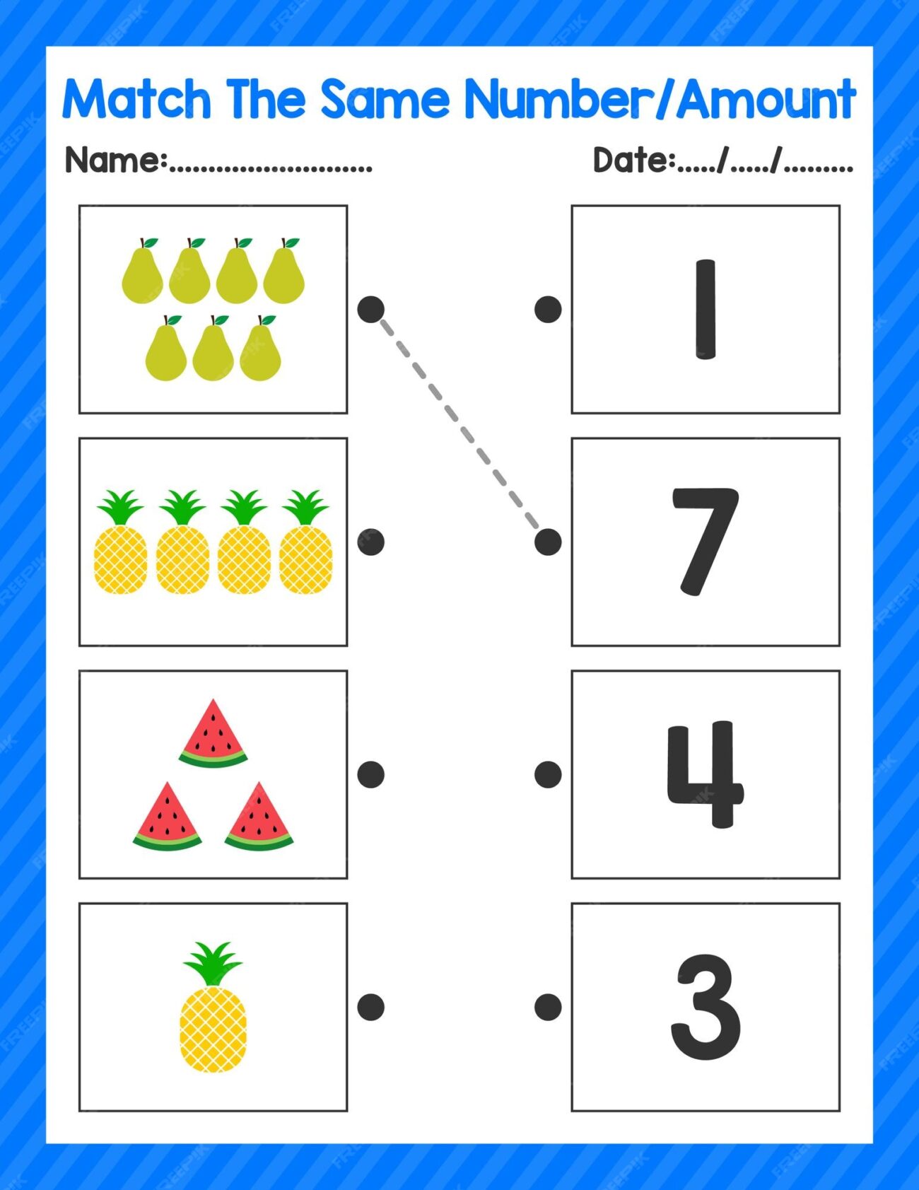Math Worksheets For Pre Kindergarten - Preschool Math Worksheets For Kids – WITDX