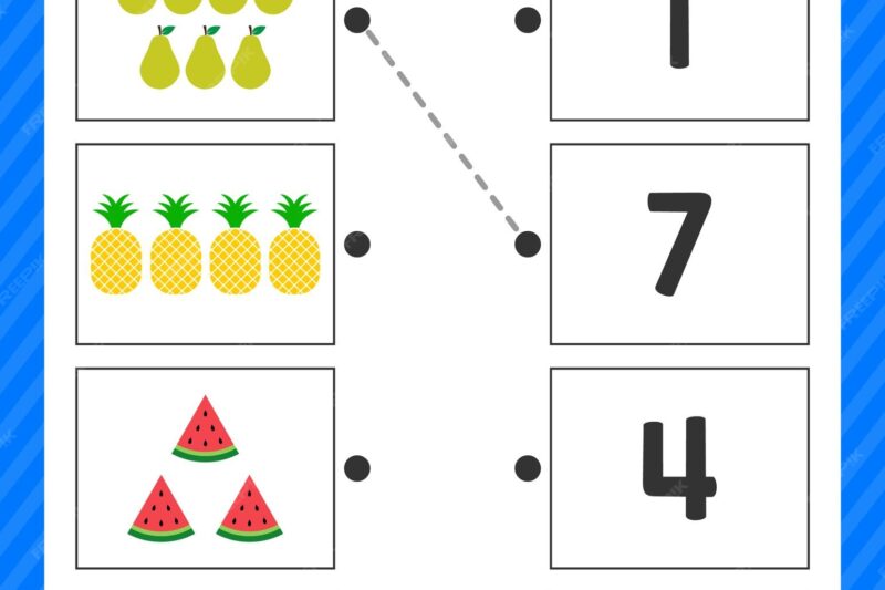 Math Worksheets For Pre Kindergarten