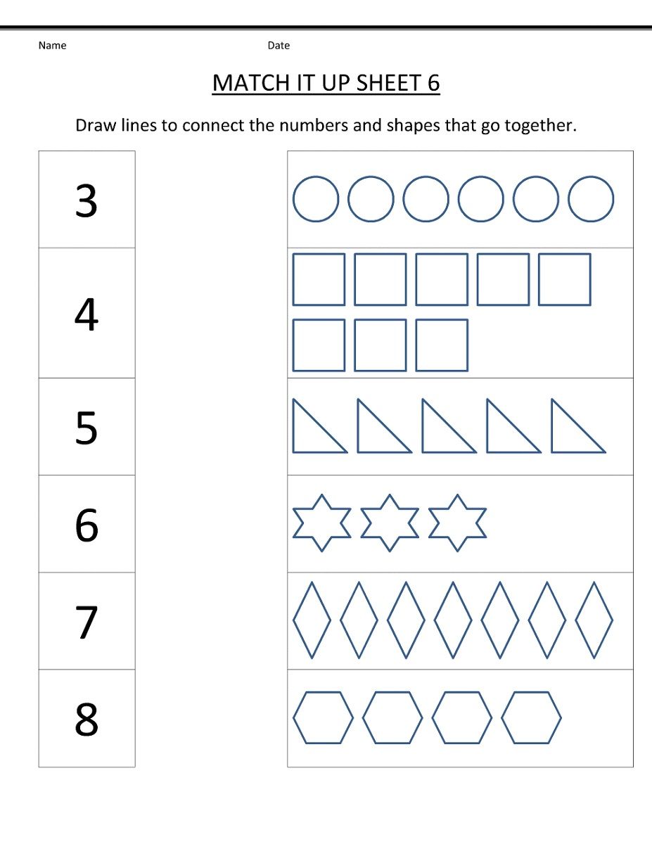 Maths For 5 Year Olds Worksheets - Free Printable Activities For 5 Year Olds