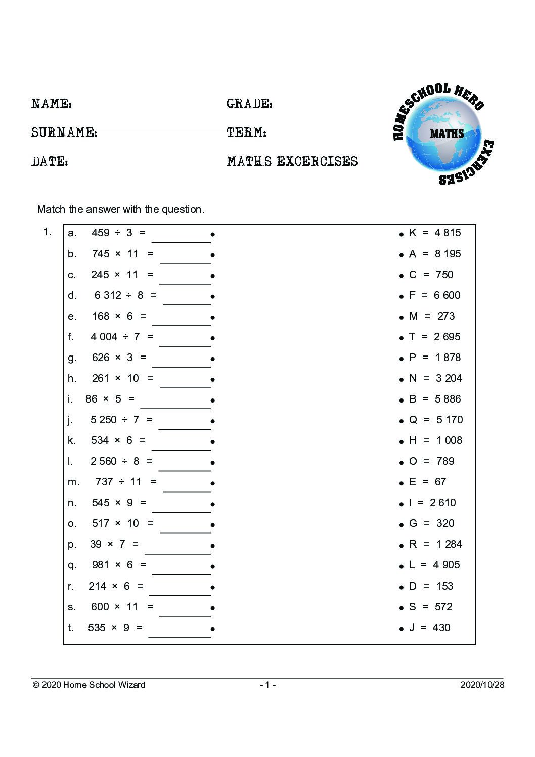 Maths Worksheet For Class 4 - Grade 2 Measurement Worksheets | Fun and Engaging Activities for Kids