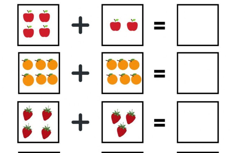 Maths Worksheets For 5 Year Olds