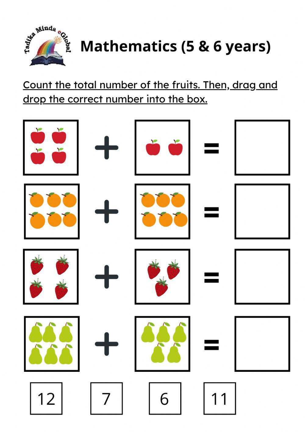 Maths Worksheets For 5 Year Olds - 53,614 Kindergarten Math Worksheets Images, Stock Photos & Vectors ...