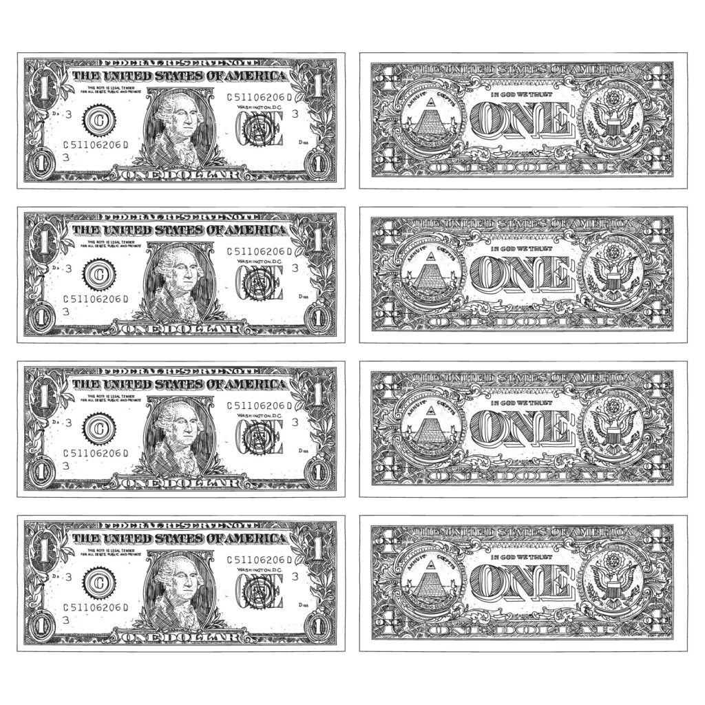 Money That Looks Real - 10 Free PDF Printables | Printablee
