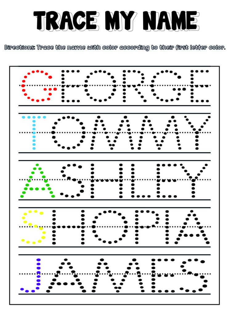 Name Tracing Editable Practice Name Tracing and Writing Sheets and ...