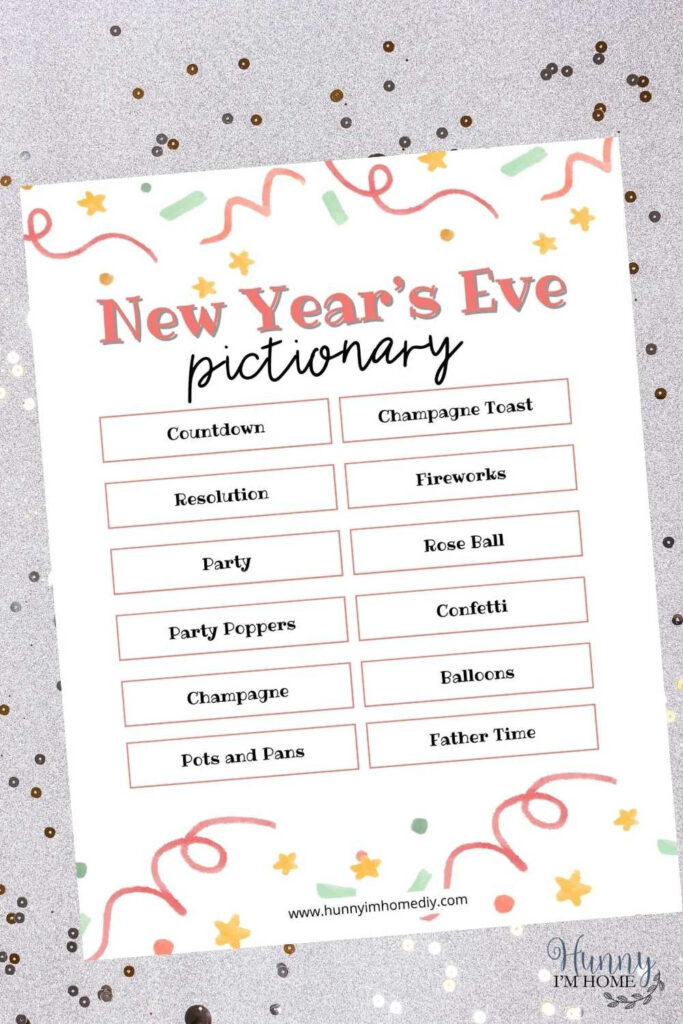 New Years Eve Printables – FREE Printable A-Z New Years Eve Printables - FREE Printable A-Z