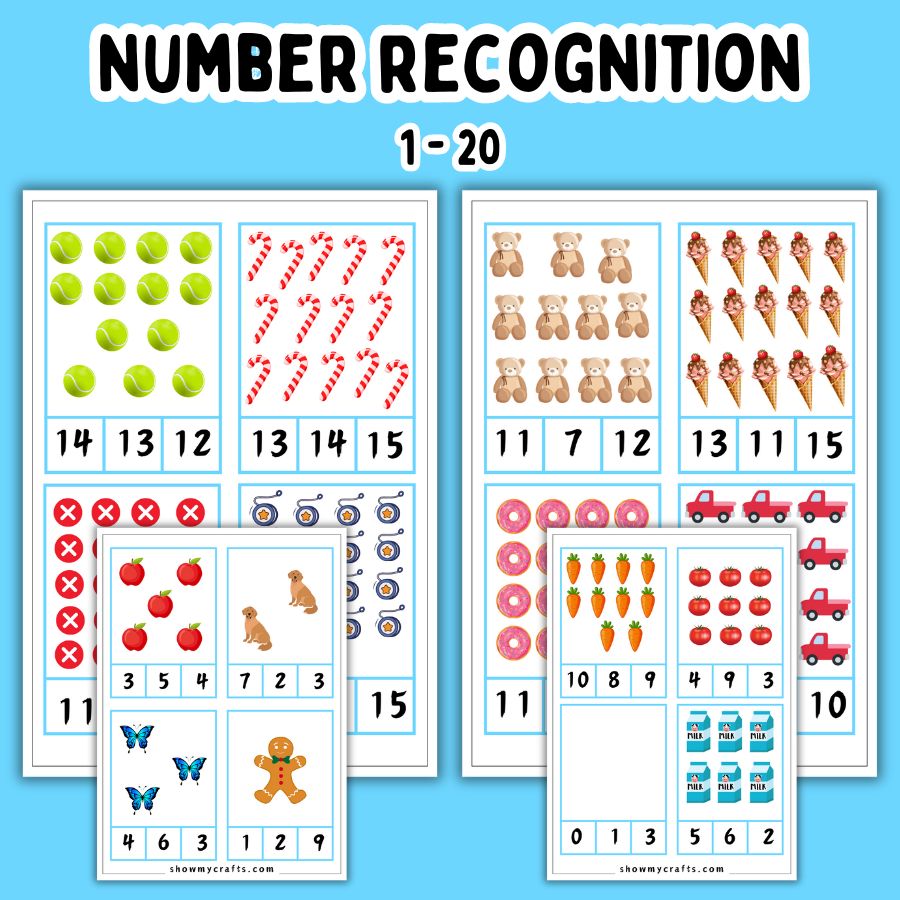 Number Recognition Worksheets 1 20 – Number Recognition worksheets 1 – 20 Number Recognition Worksheets 1 20 - Number Recognition worksheets 1 - 20