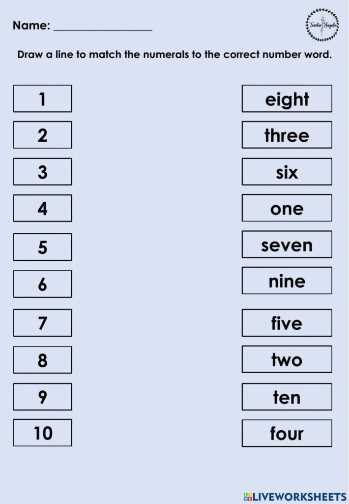 Numbers in Words Worksheets – 15 Worksheets Library – Worksheets Library Numbers in Words Worksheets - 15 Worksheets Library - Worksheets Library