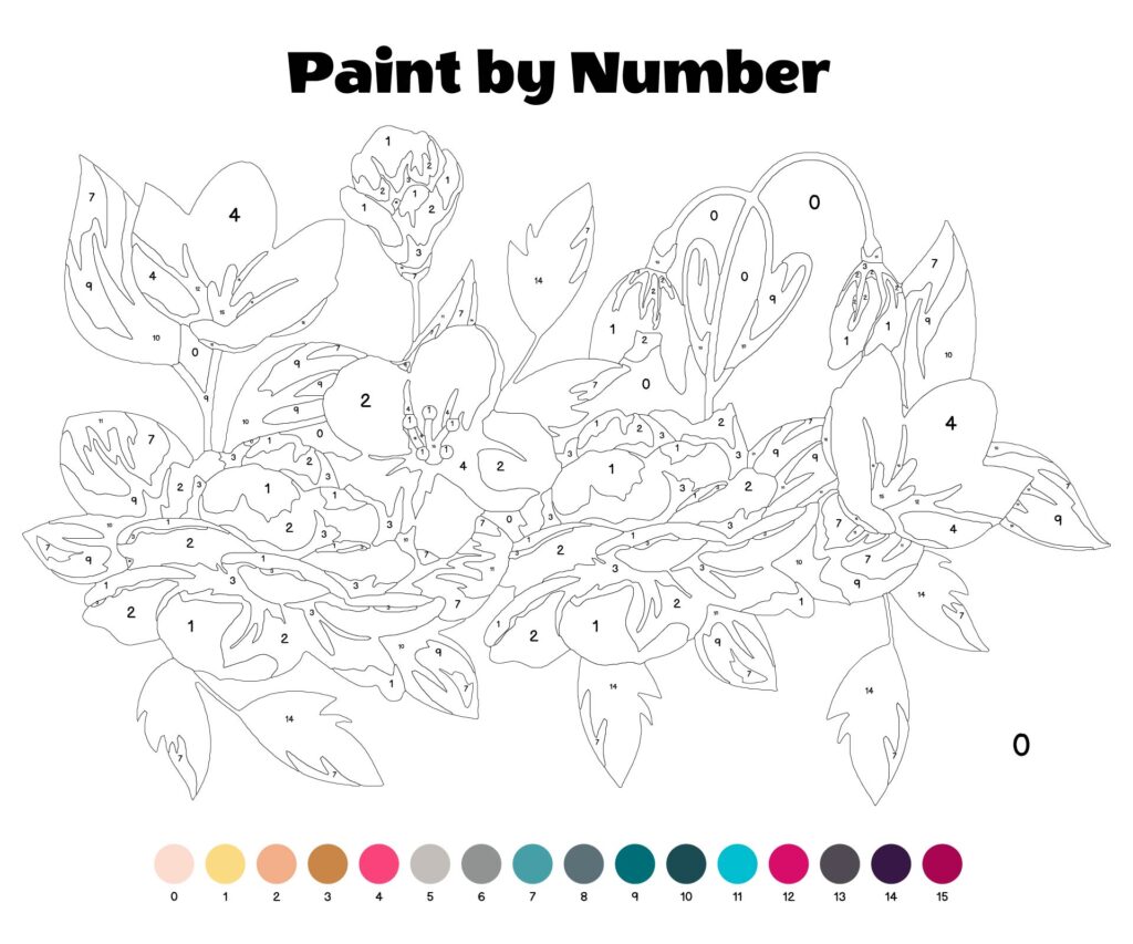Paint By Number Free Printable
