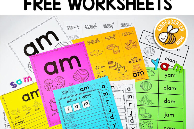 Phonics Worksheets For Kindergarten Free