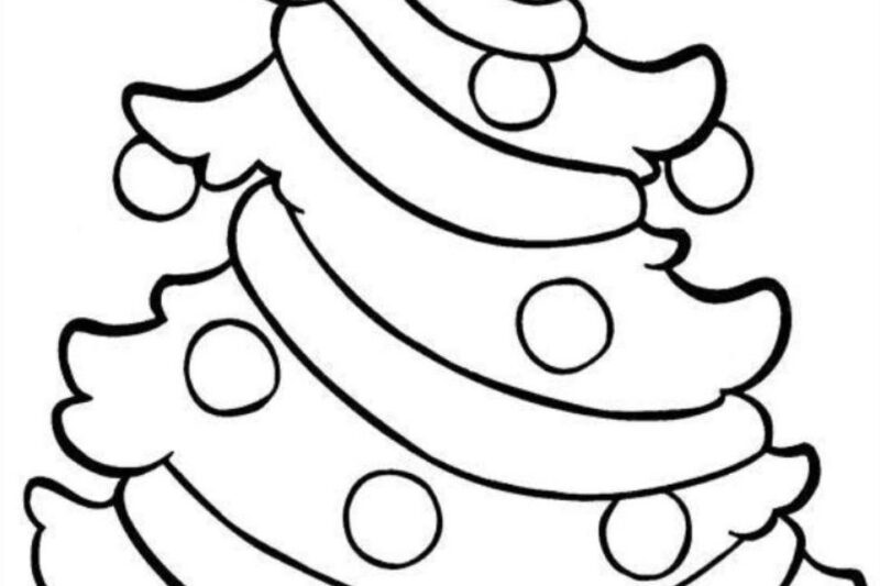 Pre K Christmas Coloring Pages
