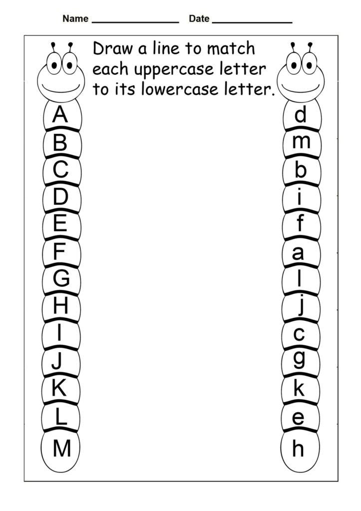 Pre K Letter Worksheets Free - Free ABC Worksheets for Pre K | Activity Shelter