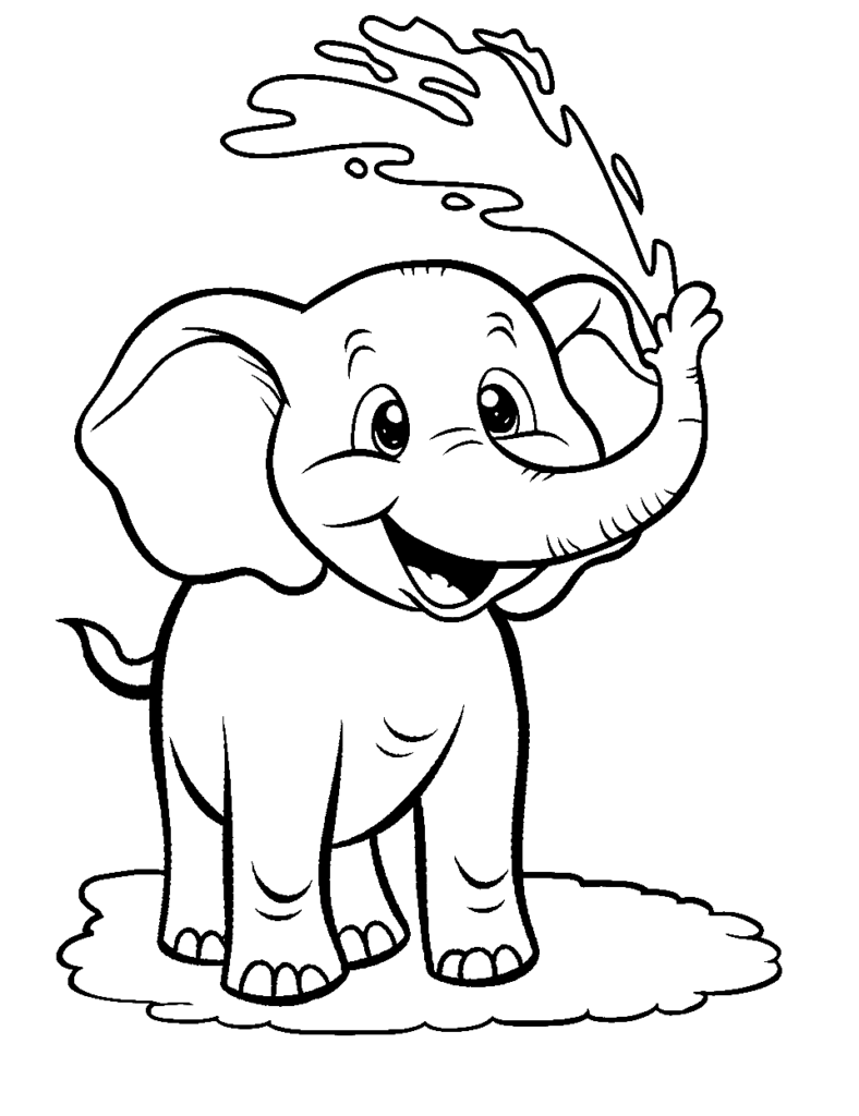 Preschool Coloring Pages Free Free Printable Easy Preschool Coloring