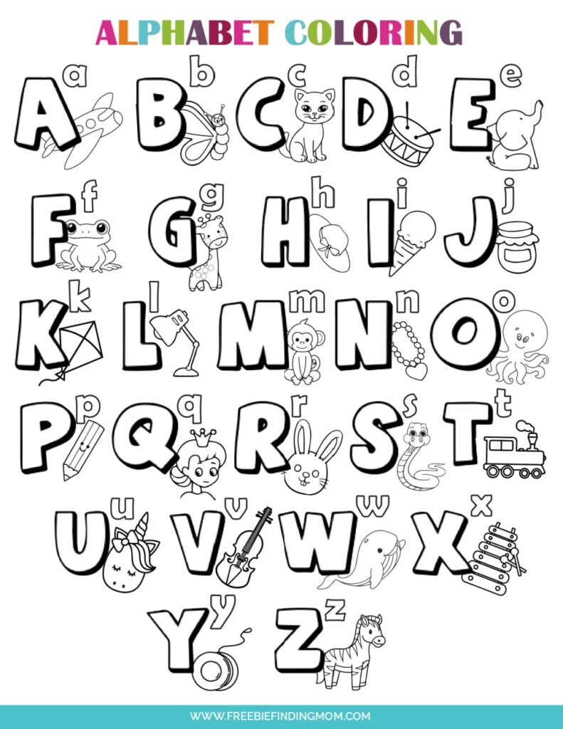 Preschool Letter Alphabet Coloring Pages - Fun Alphabet: Letter A Coloring Pages for Kids! - Free coloring pages ...